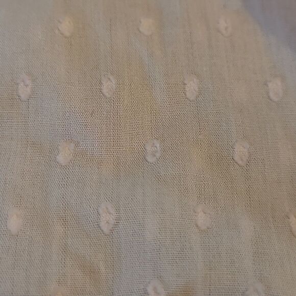 Bass sz S 100%  cotton lightweight summer blouse - Picture 9 of 10